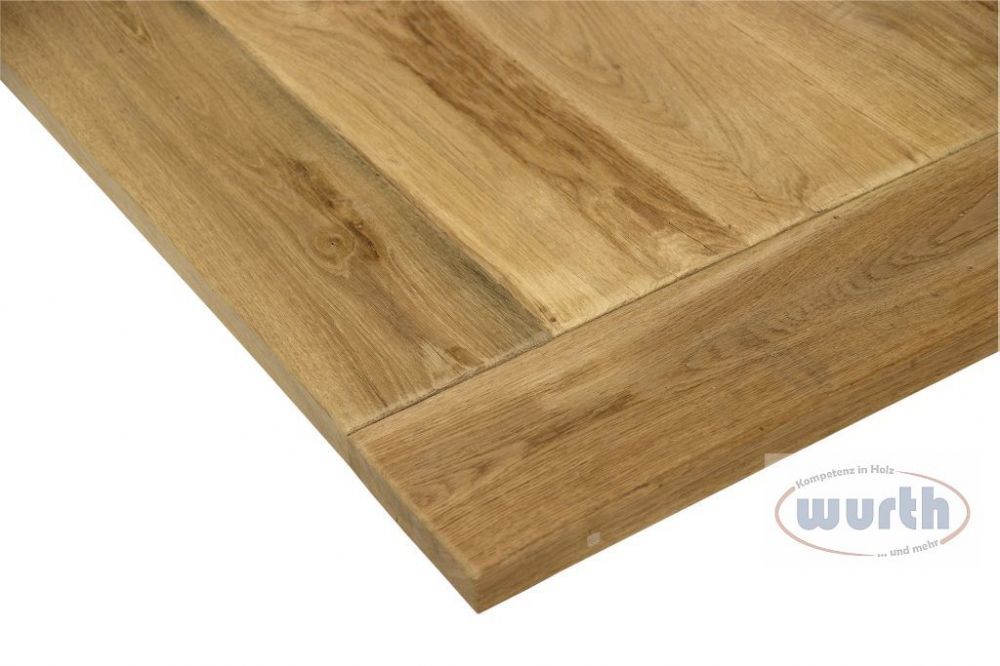 Tischplatte Holz Eiche massiv Old-Style Exklusiv
